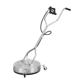 VEVOR 20" Pressure Washer Surface Cleaner w/ Handles & Wheels, Stainless Steel Concrete Cleaner 4500 Max PSI